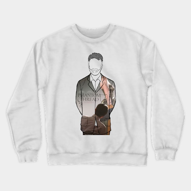 PT Anderson Director of Phantom Thread Crewneck Sweatshirt by Youre-So-Punny